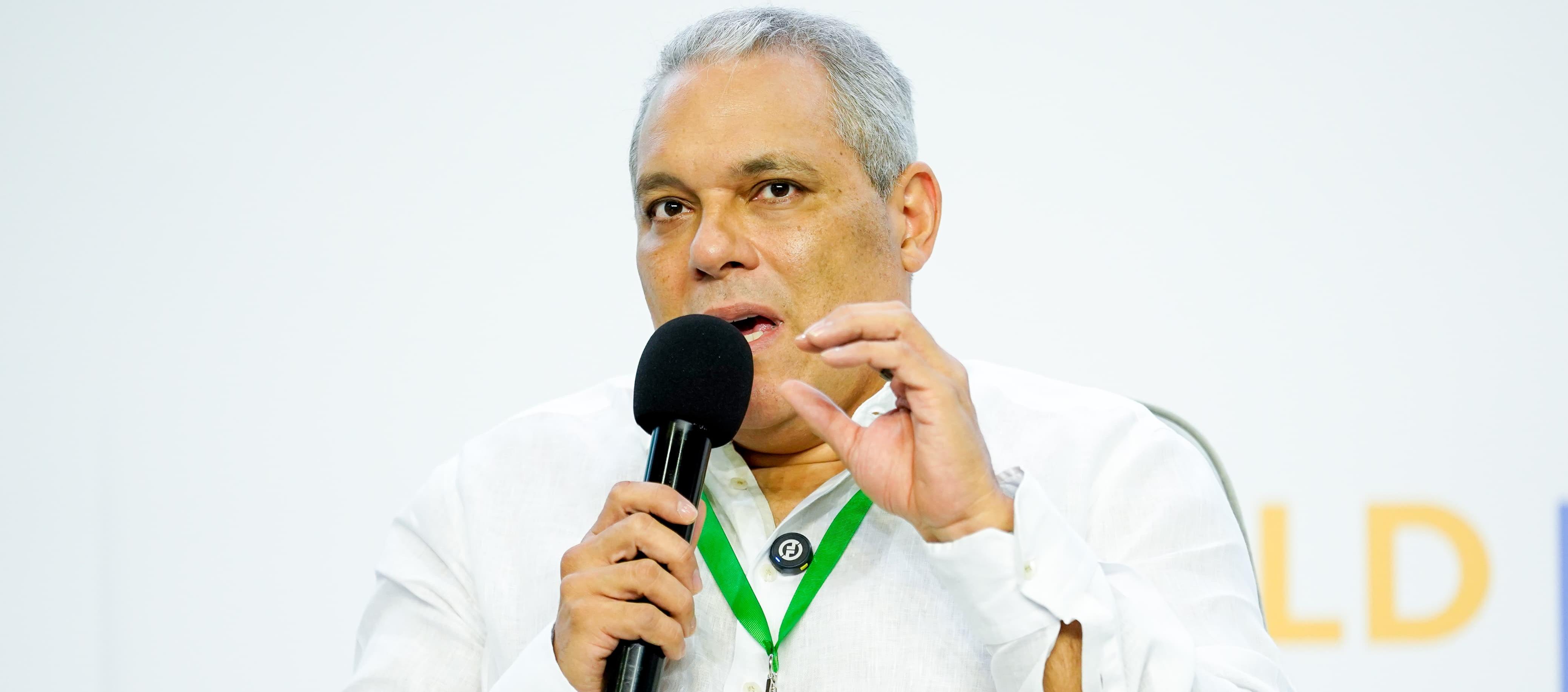 Senador José David Name en el 8º Encuentro y Feria Renovables LATAM, que se realiza en Barranquilla.