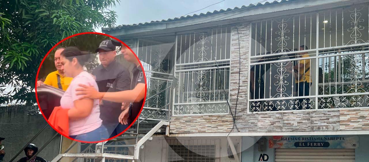 Lugar de la captura de Dayana Jassir. 