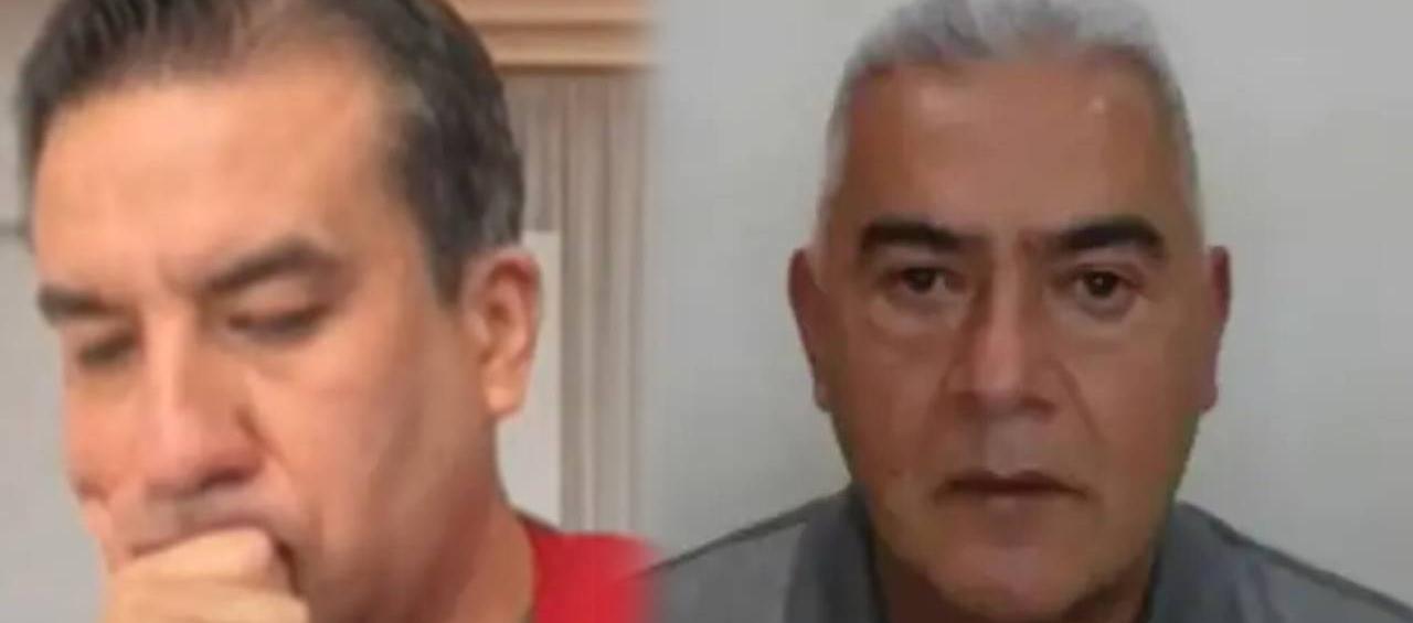 Ricardo Orozco Baeza, alias 'El bendecido', y Diego Marín Buitrago, 'Papá Pitufo'.