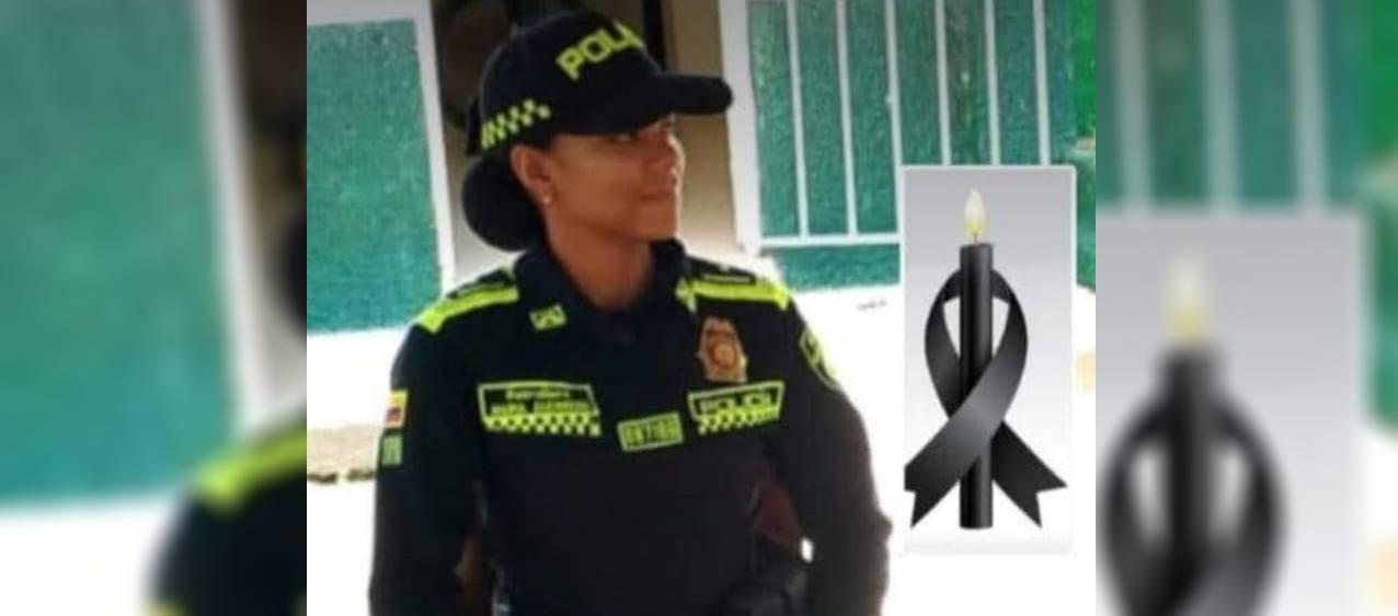 Patrullera de la Policía María Alejandra Guerrero Montiel. 