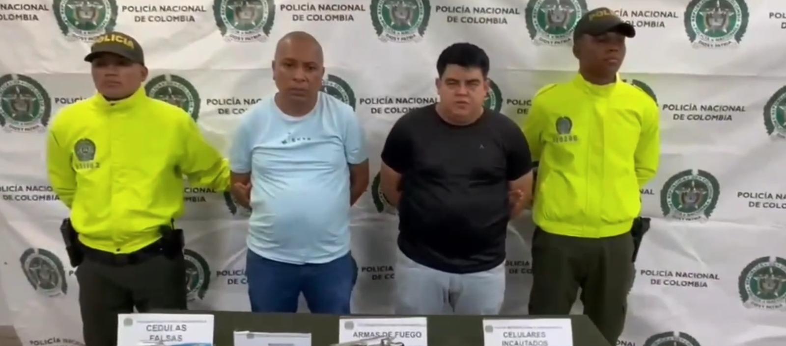 Pedro Antonio Bahoque Castillo y Fabián Arturo Llamas Pacheco.