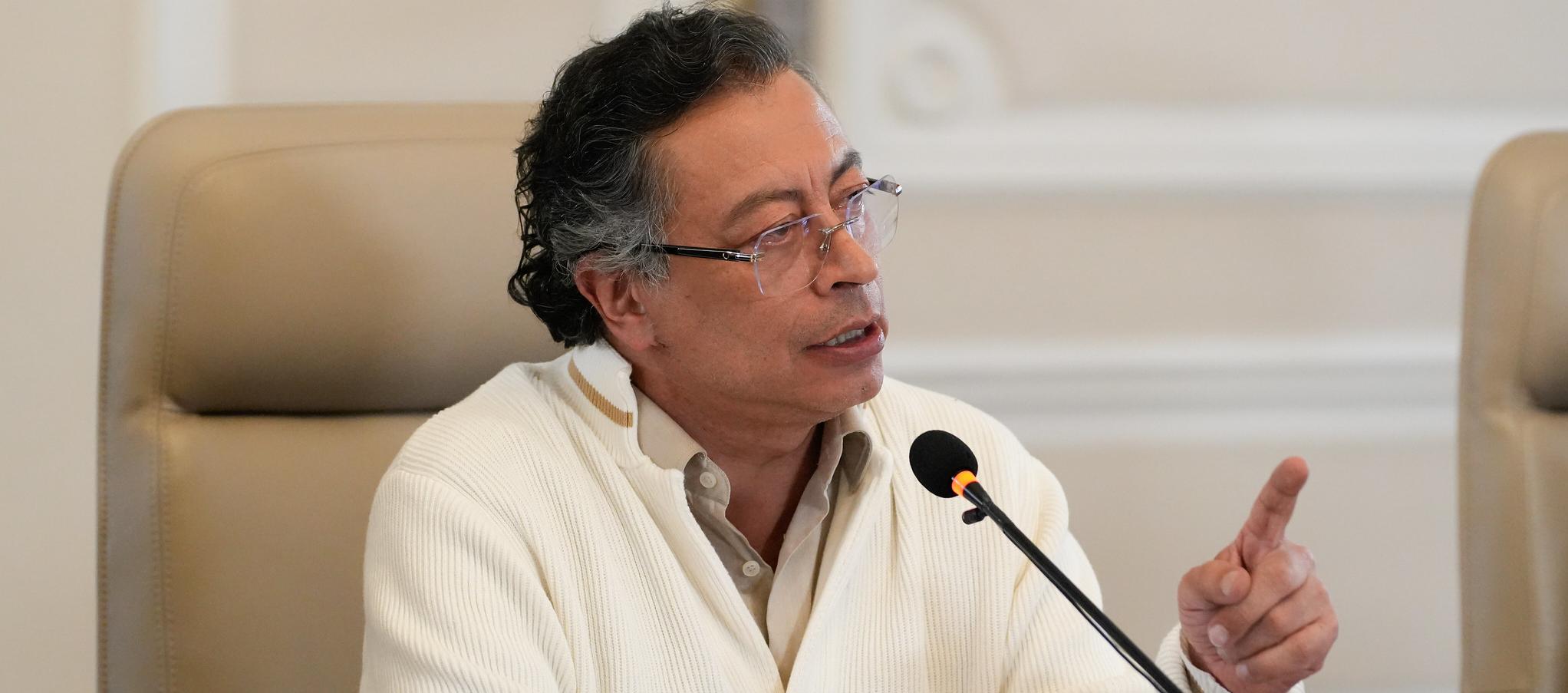 El Presidente de la República, Gustavo Petro.