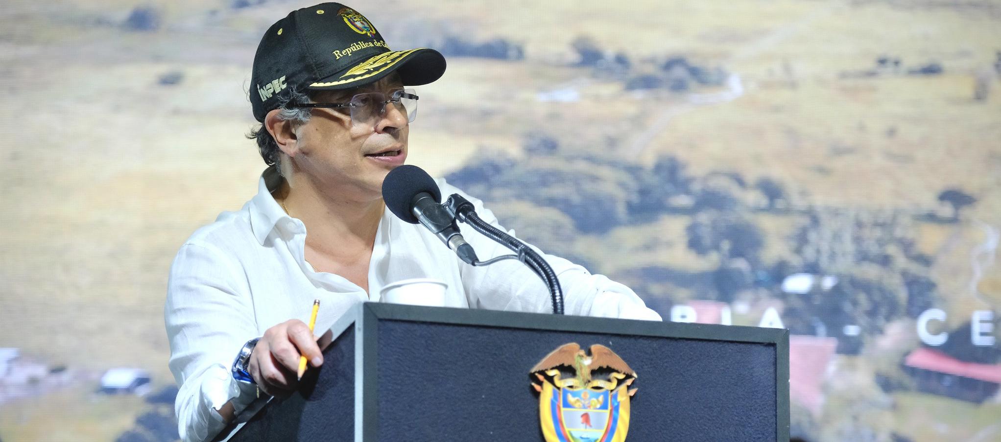 El Presidente de la República, Gustavo Petro.