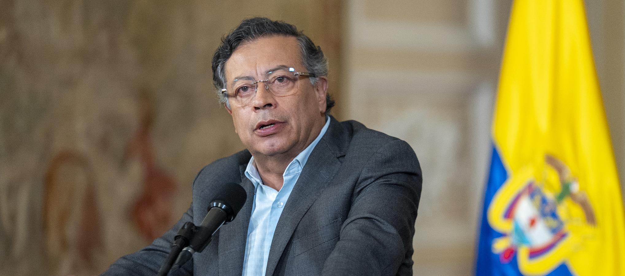 El Presidente Gustavo Petro.