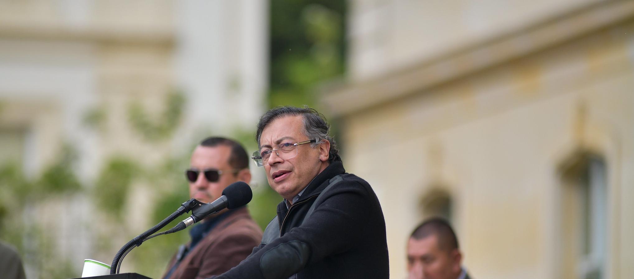 El Presidente Gustavo Petro.