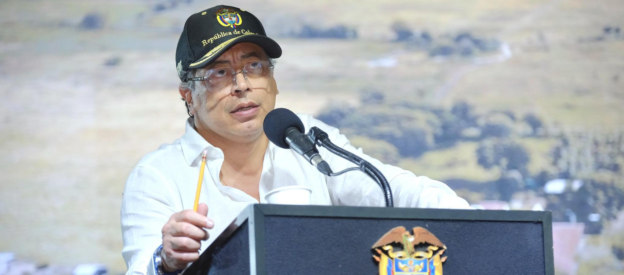 El Presidente de la República, Gustavo Petro.
