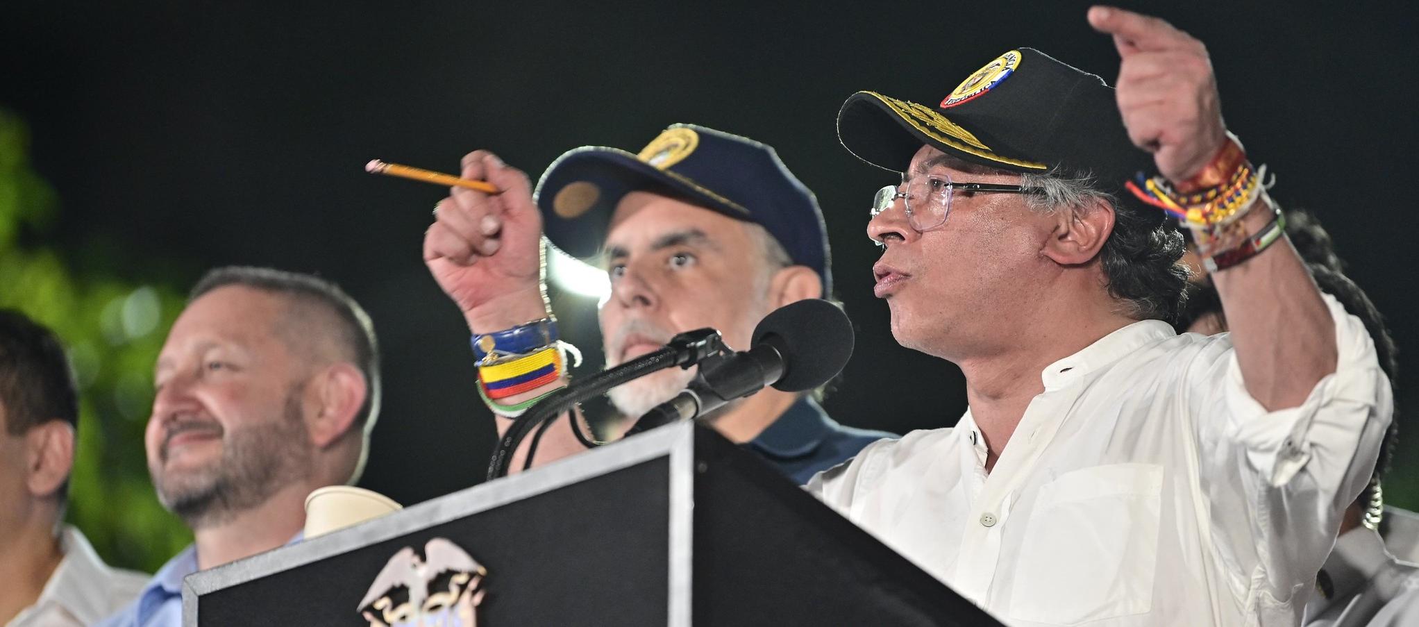 El Presidente Gustavo Petro.