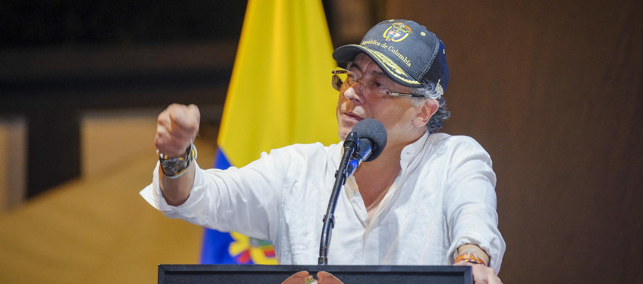 El Presidente Gustavo Petro.