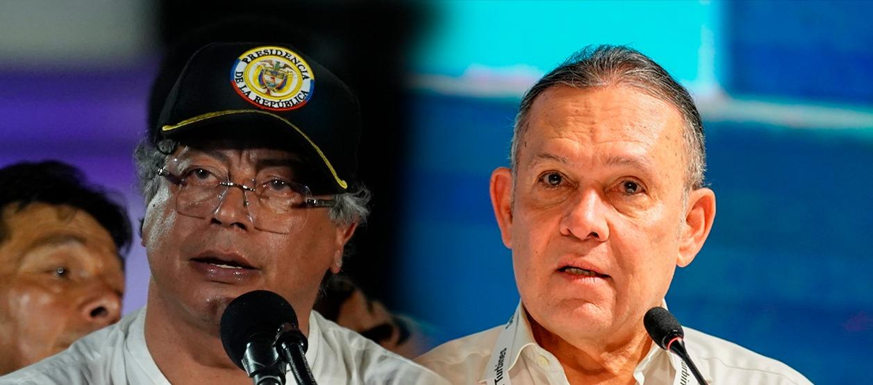 Gustavo Petro y Efraín Cepeda.