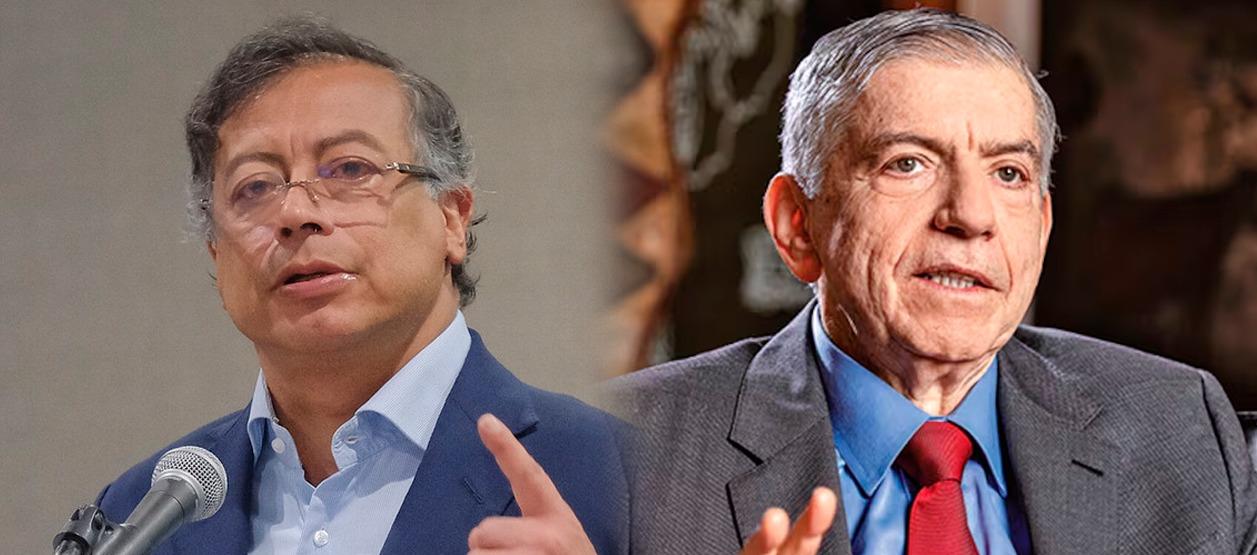 Gustavo Petro y César Gaviria.