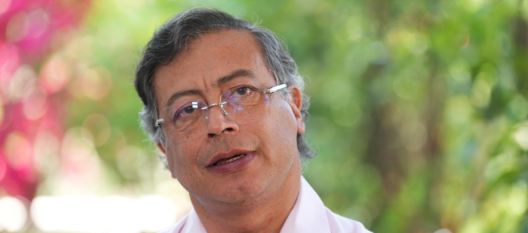 El Presidente Gustavo Petro.