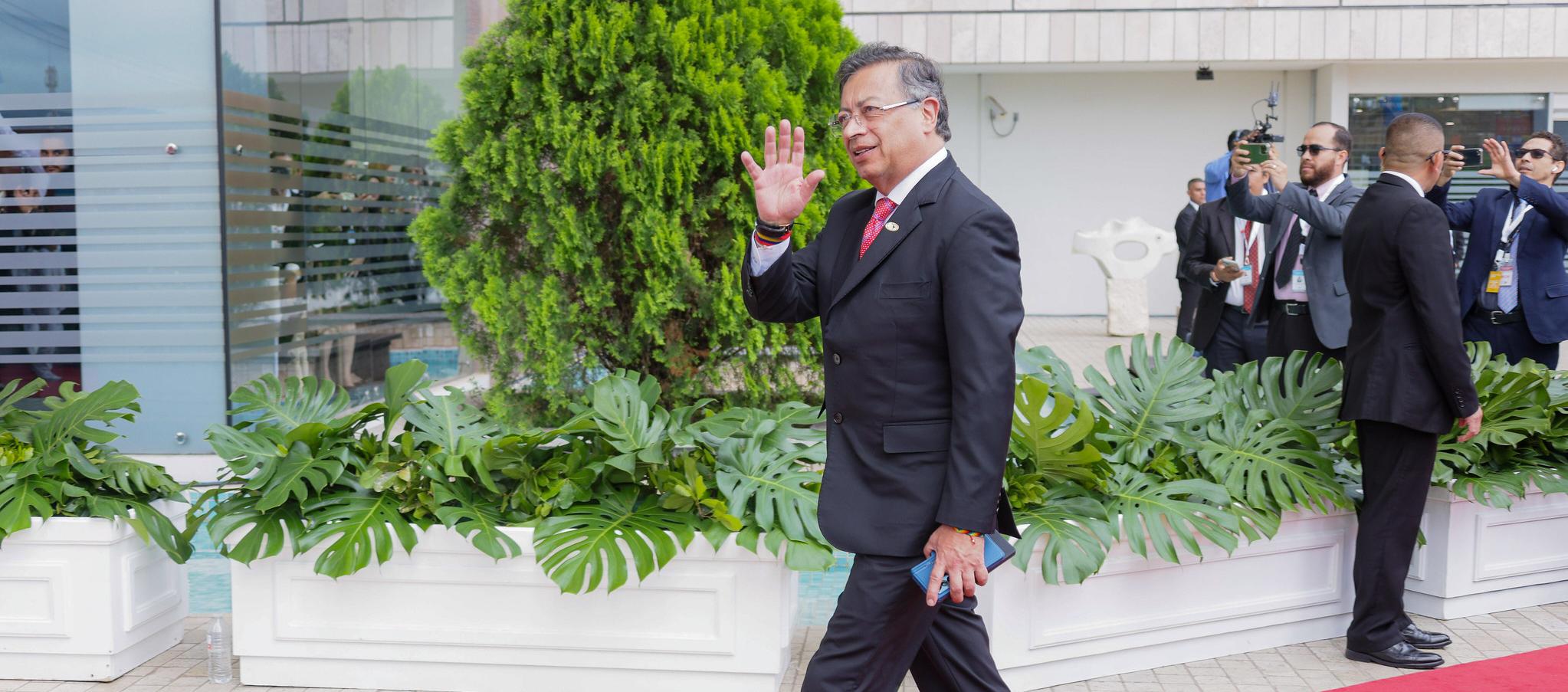 El Presidente Gustavo Petro.