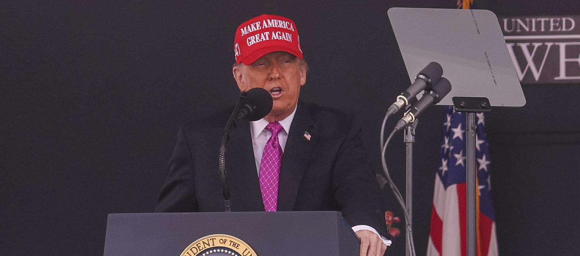 Presidente Donald Trump. 