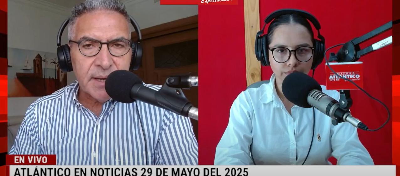 Transmisión de Atlántico en Noticias.