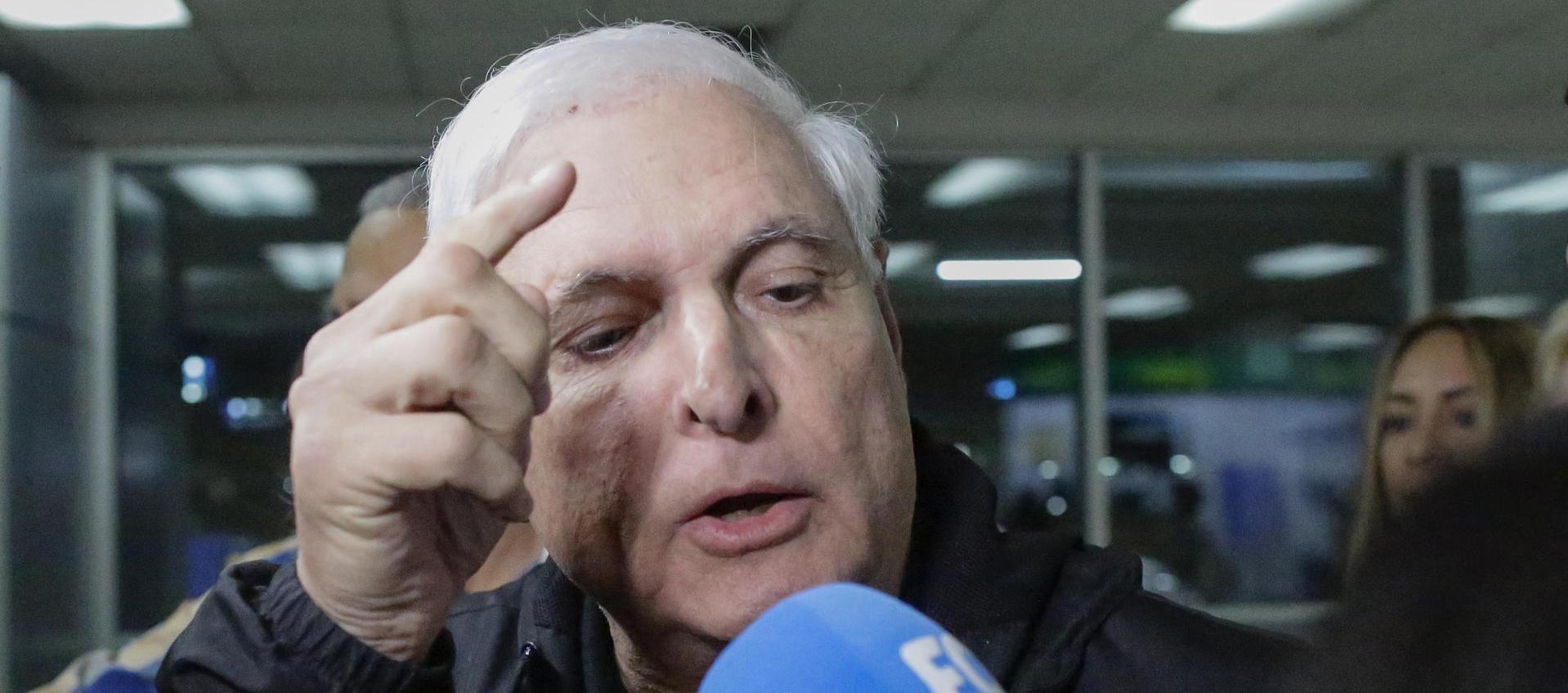 El expresidente panameño Ricardo Martinelli