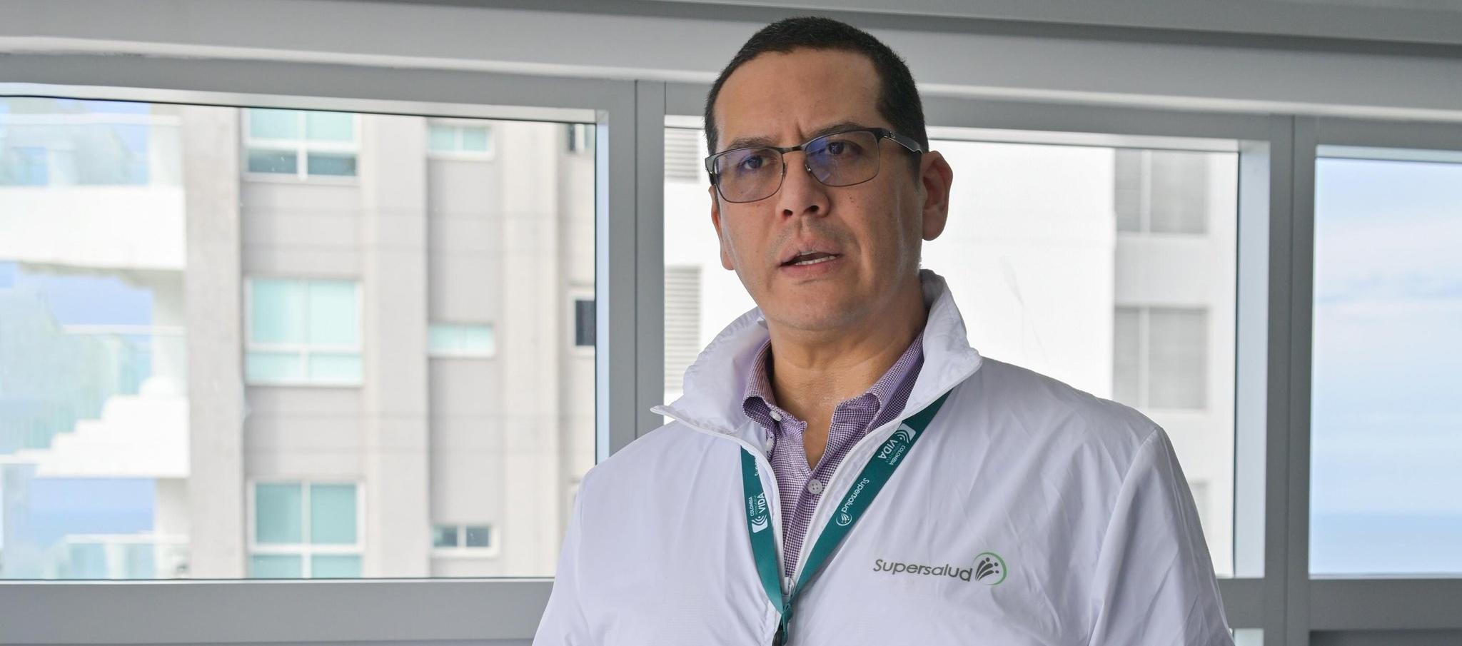 Superintendente Nacional de Salud, Giovanny Rubiano García.