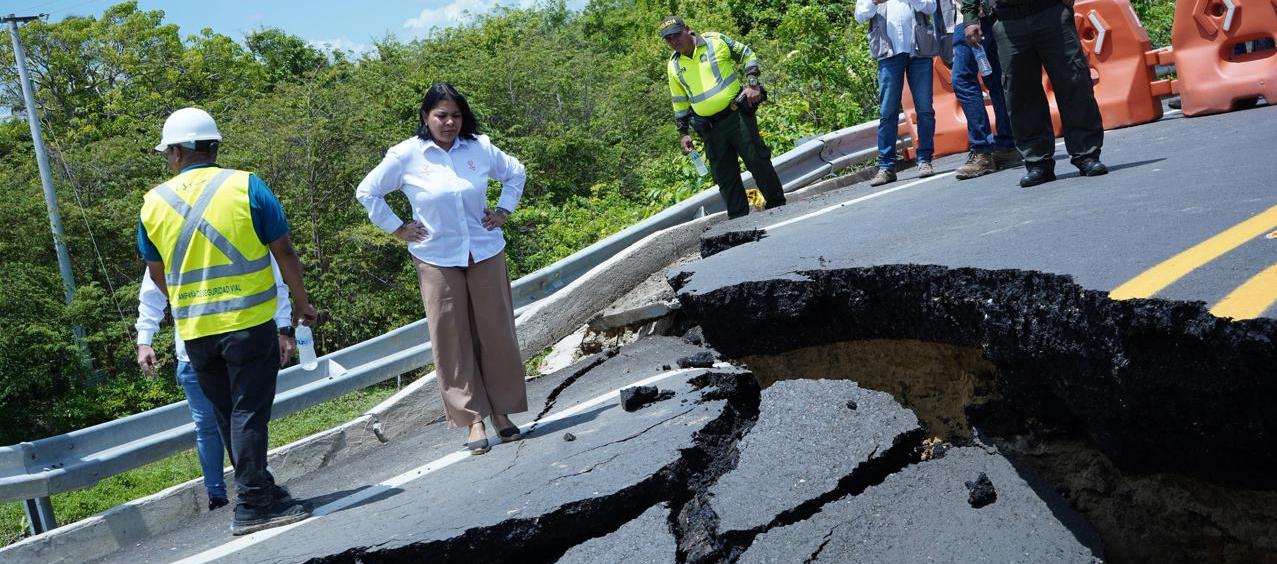 Vía Barranquilla - Cartagena.