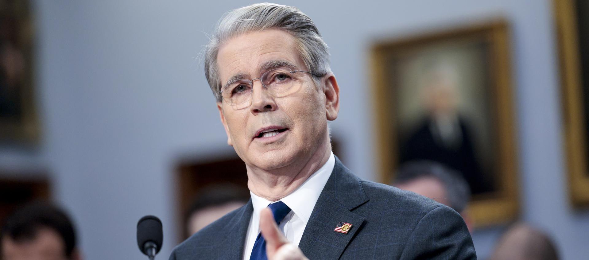 El secretario del Tesoro estadounidense, Scott Bessent.