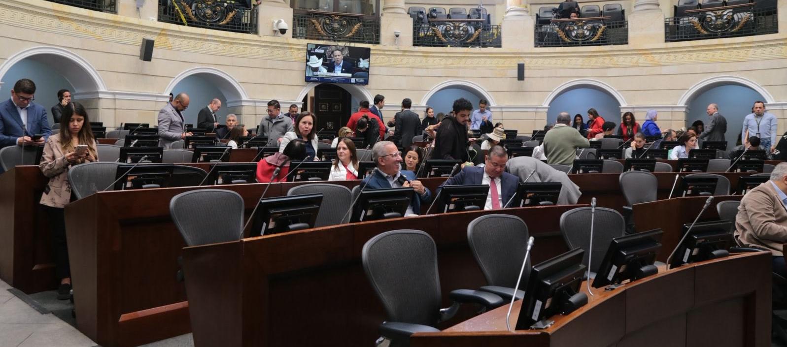Plenario del Senado de la República.