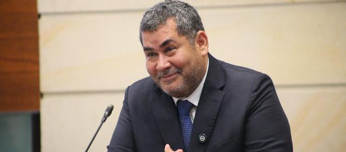 Senador Alejandro Carlos Chachón, ponente del proyecto. 