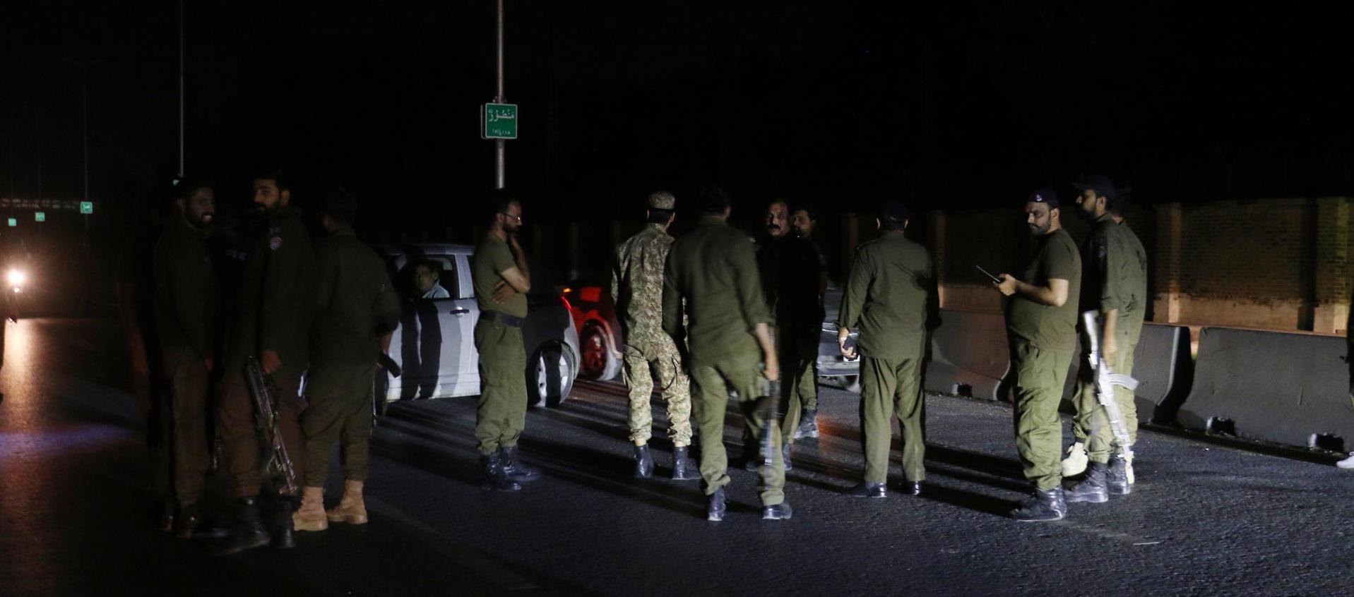 Soldados de Pakistán. 