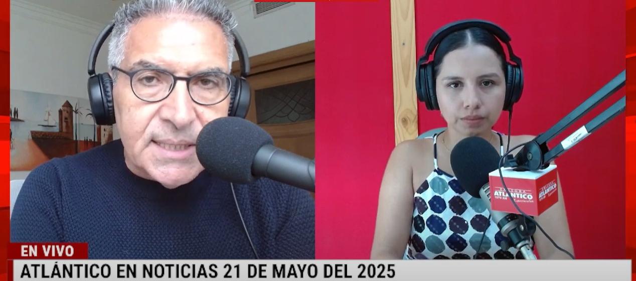 Transmisión de Atlántico en Noticias.