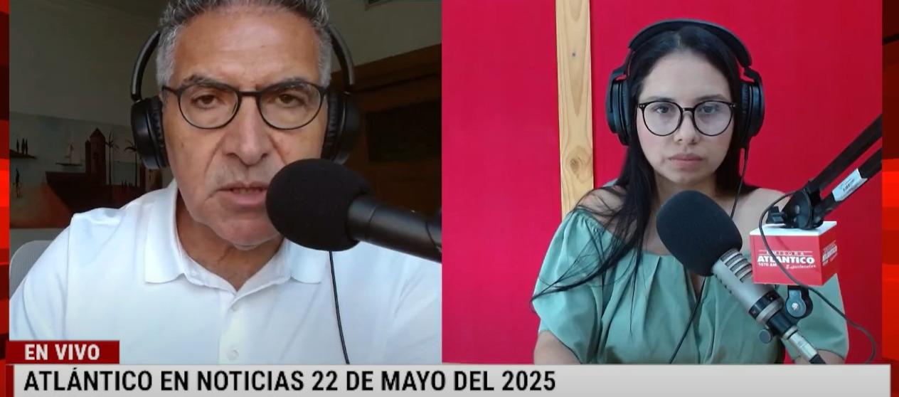 Transmisión de Atlántico en Noticias.