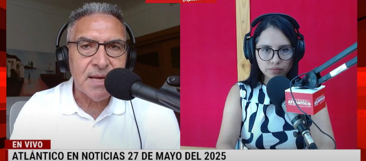Transmisión de Atlántico en Noticias.