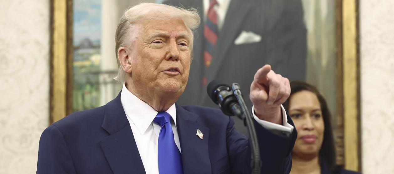 El presidente de Estados Unidos, Donald Trump.