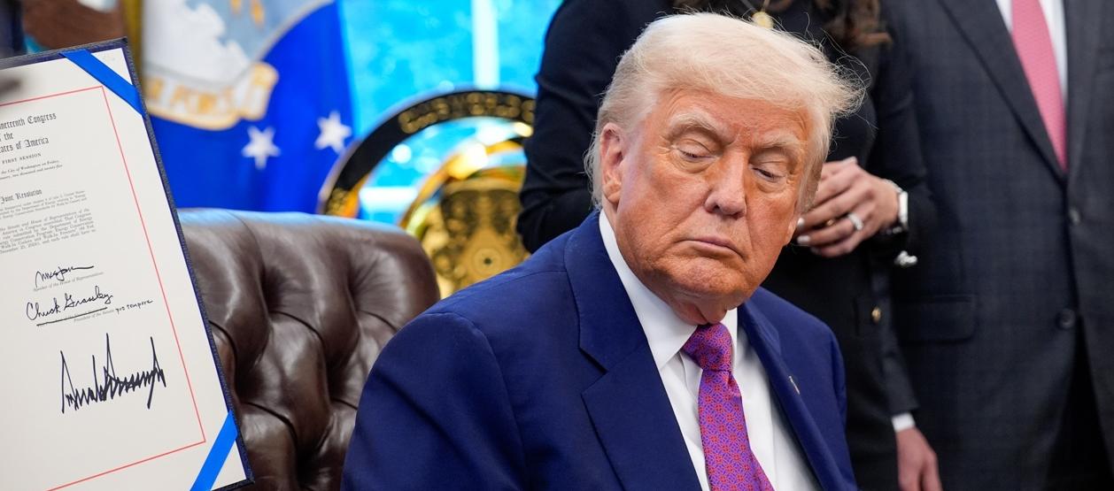 El presidente de Estados Unidos, Donald Trump.