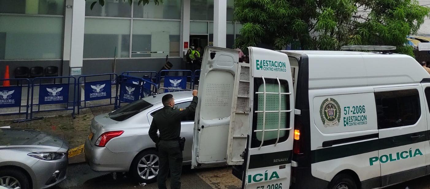 Los capturados fueron conducidos a la URI de la Fiscalía. 