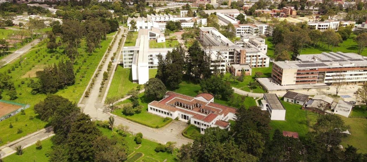 Campus de la Universidad Nacional de Colombia.