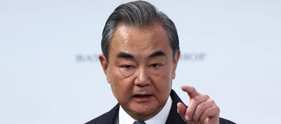 El canciller chino, Wang Yi.