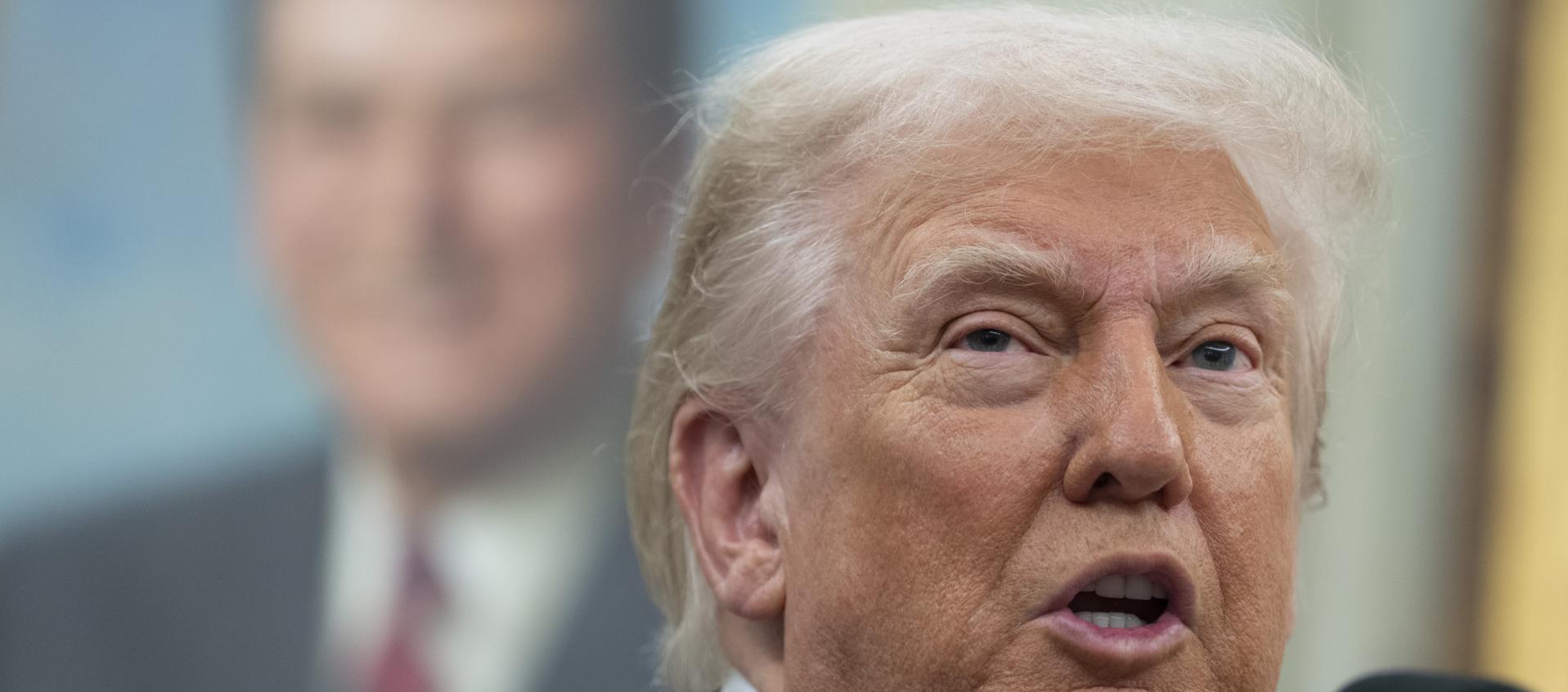 Donald Trump, Presidente de Estados Unidos.