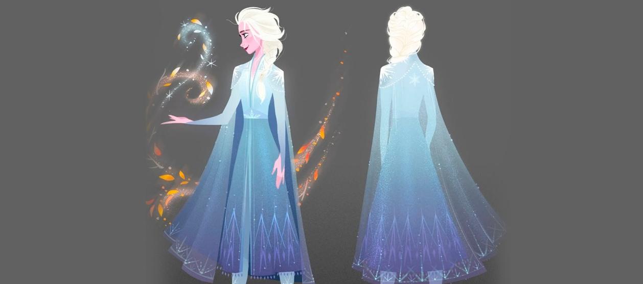 'Frozen', hace parte de la exposición. 