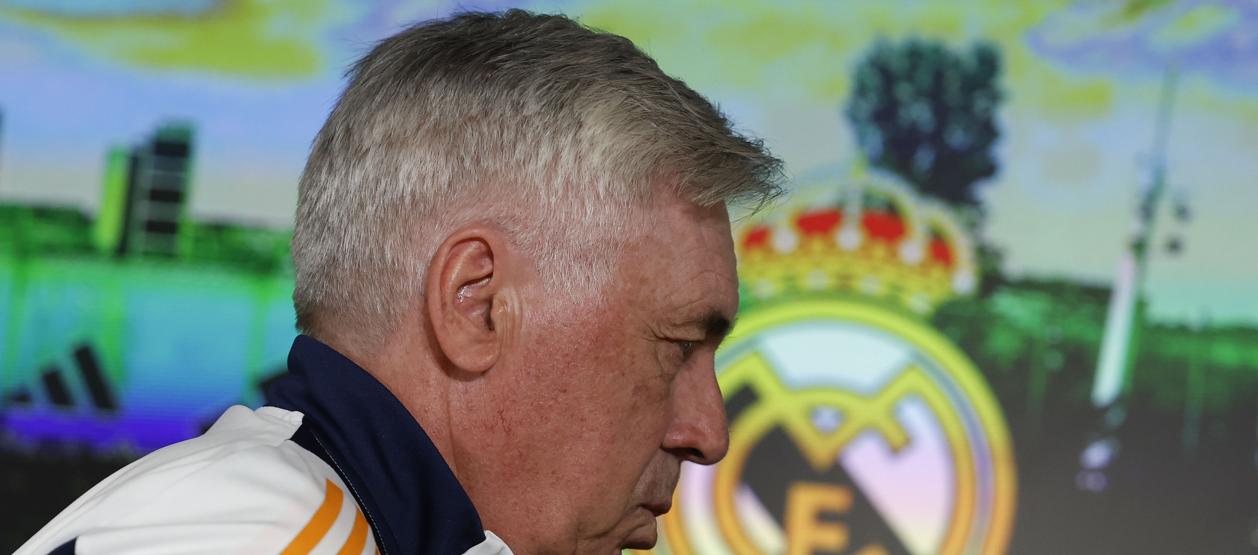 Carlo Ancelotti, entrenador del Real Madrid. 