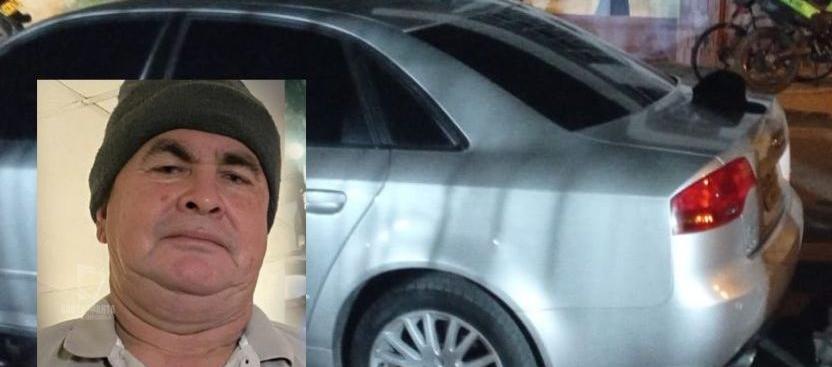 Víctima de accidente vial.