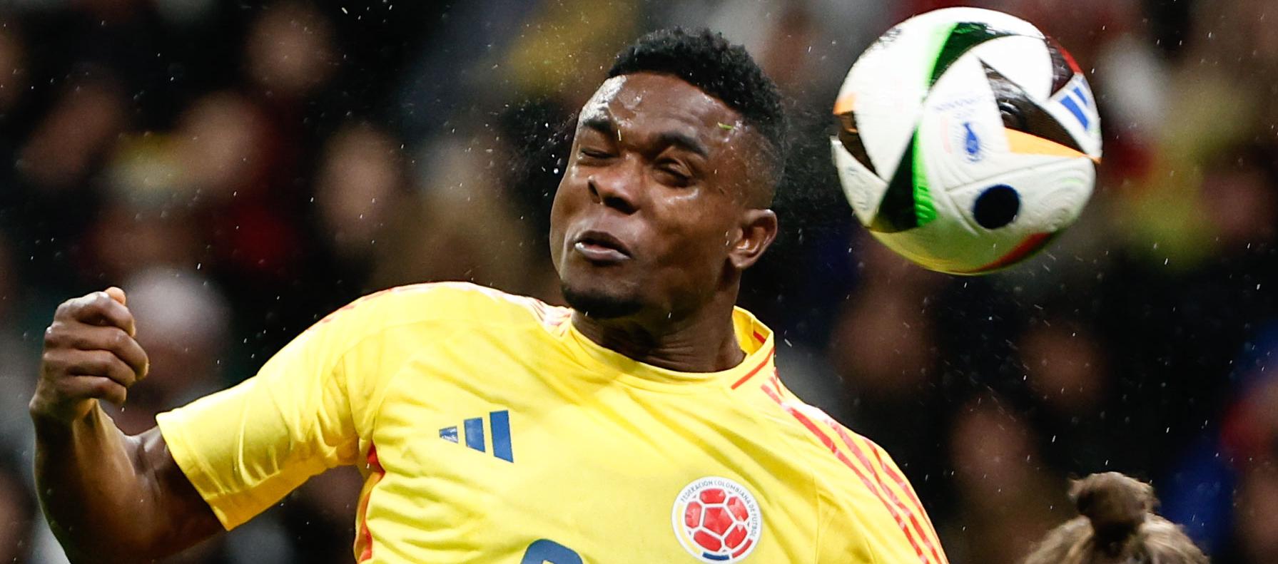 Jhon Córdoba, delantero de la Selección Colombia.