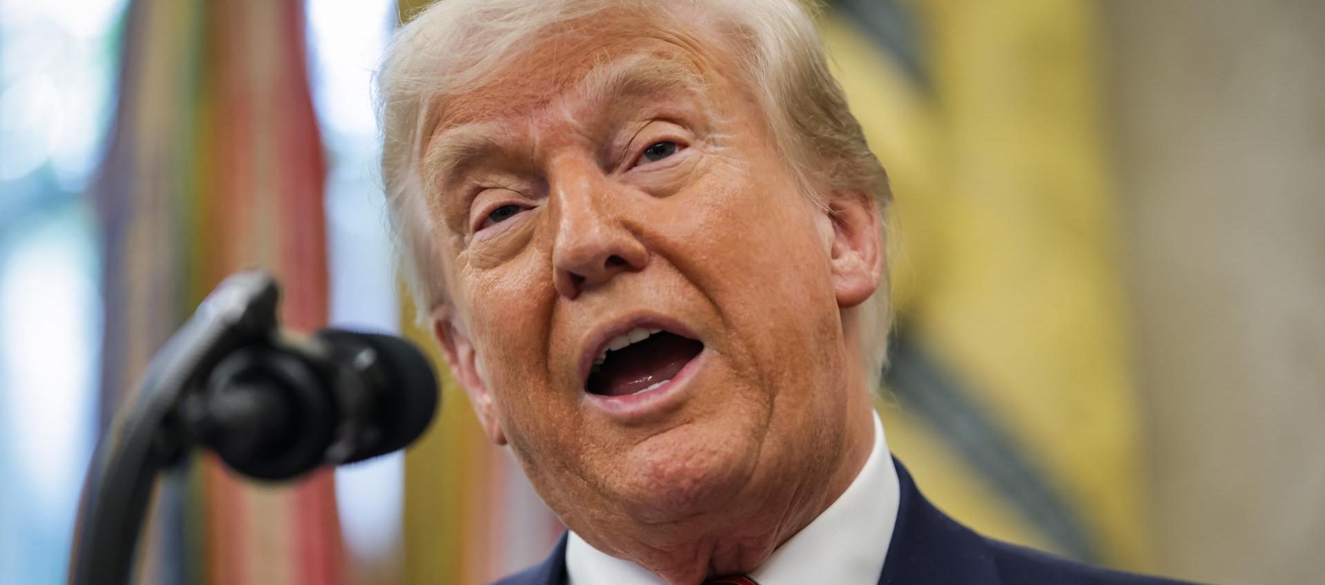 Donald Trump, Presidente de Estados Unidos.