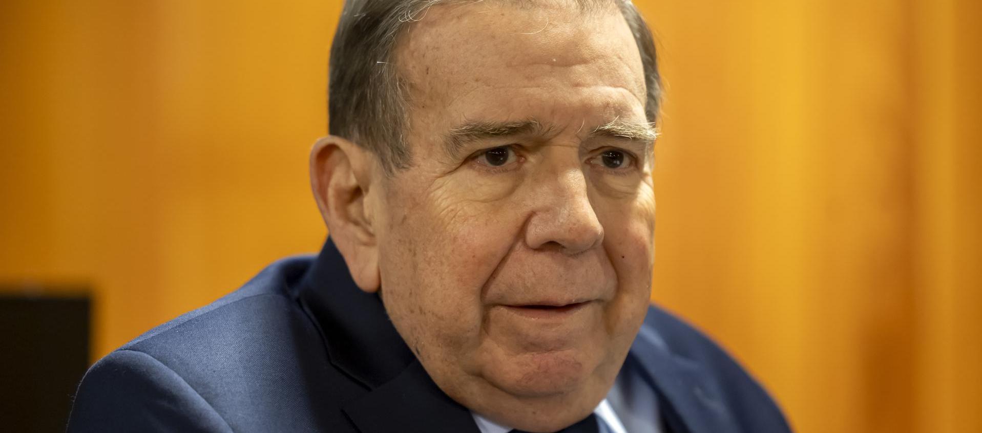 Edmundo González Urrutia, opositor venezolano.