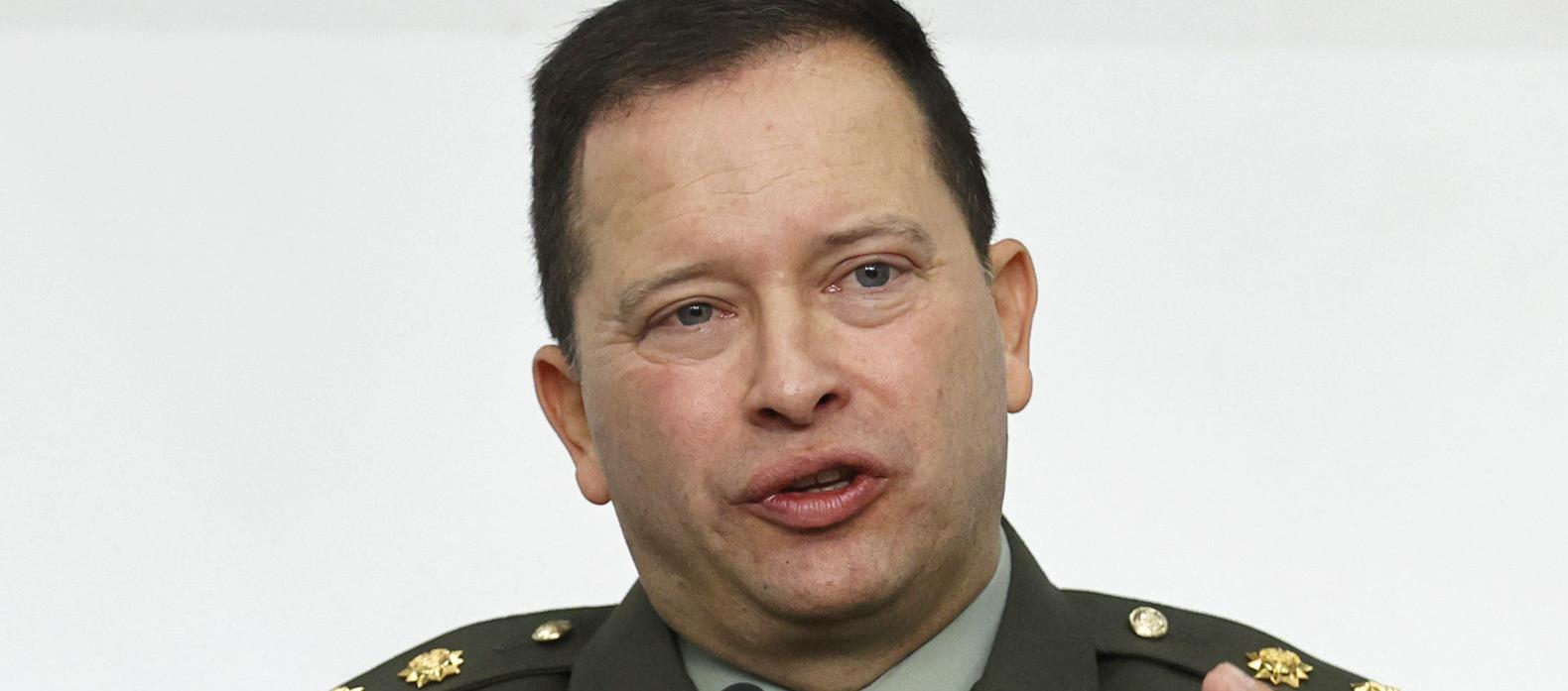 General Carlos Fernando Triana, director de la Policía. 