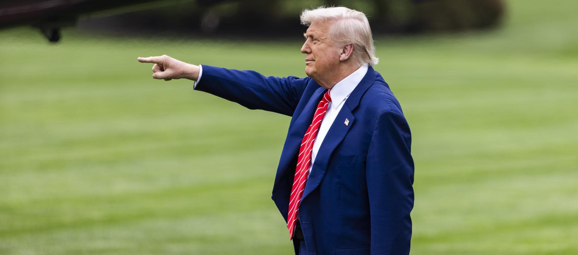 Donald Trump, Presidente de Estados Unidos.