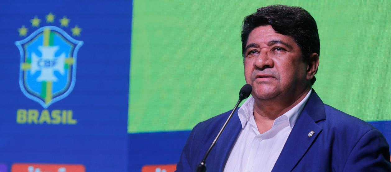 Ednaldo Rodrigues, presidente de la Confederación Brasileña de Fútbol. 