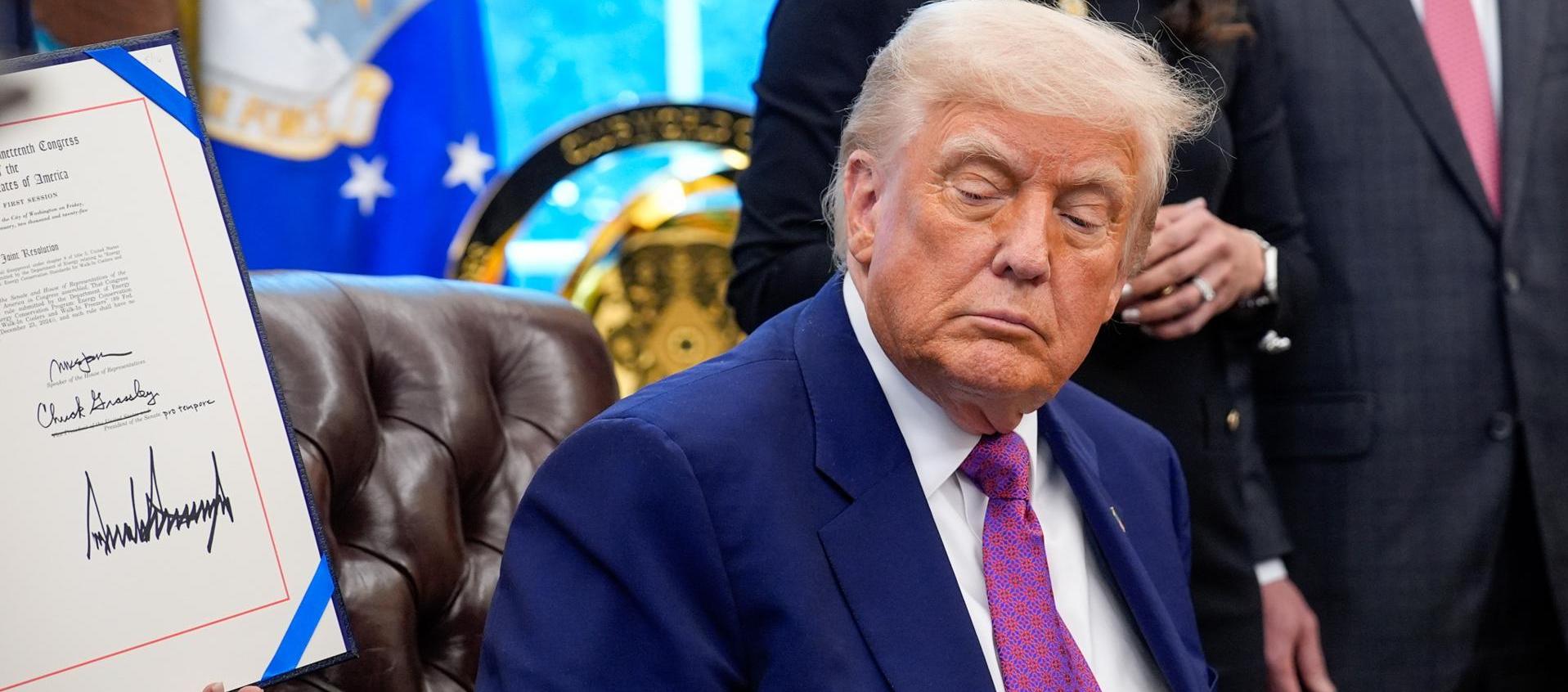 Donald Trump, Presidente de Estados Unidos.