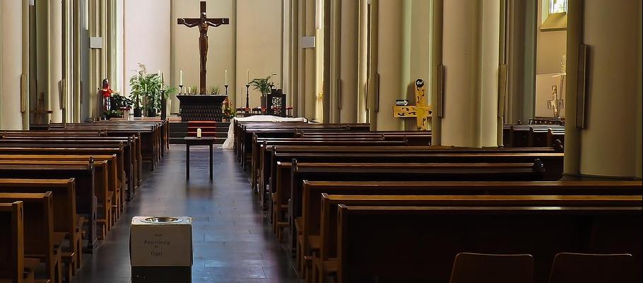 Aspecto de una iglesia católica. Imagen de referencia.