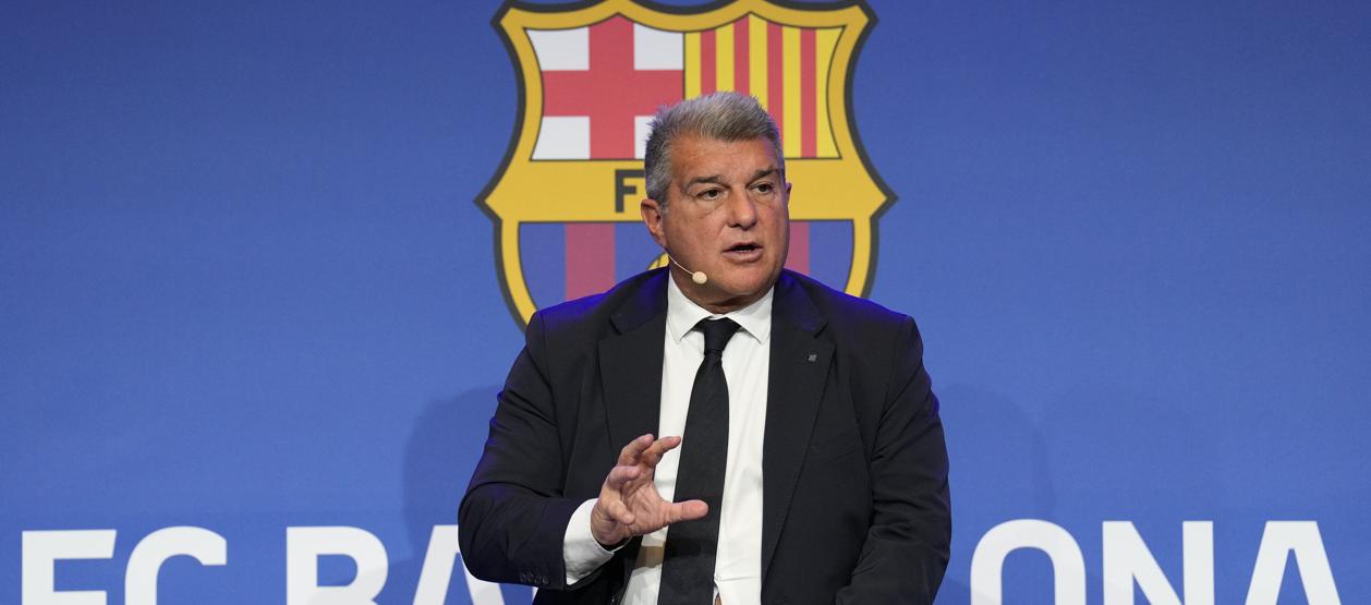 Joan Laporta, presidente del Barcelona. 