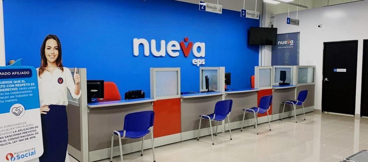 Una sede de la Nueva EPS