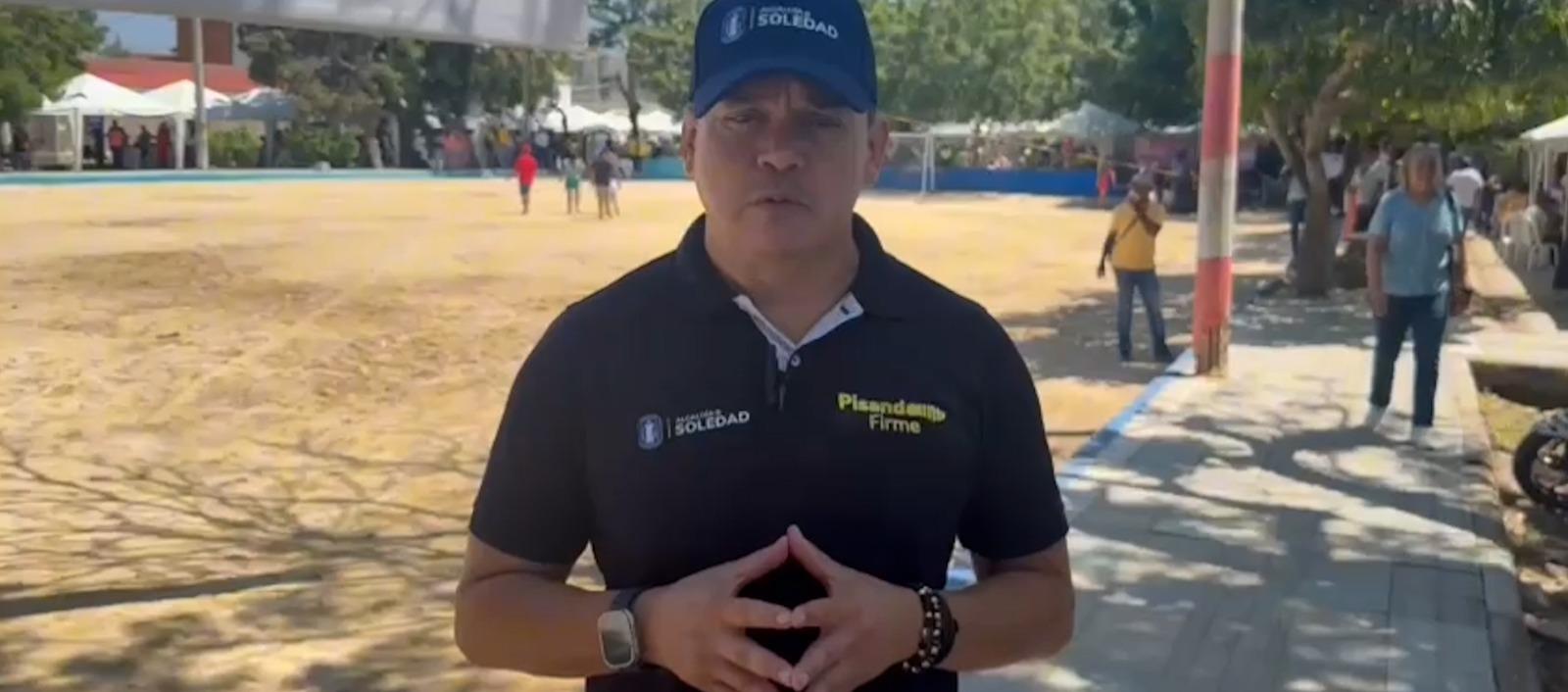 Carlos Valencia Muñoz, secretario de Gobierno de Soledad.