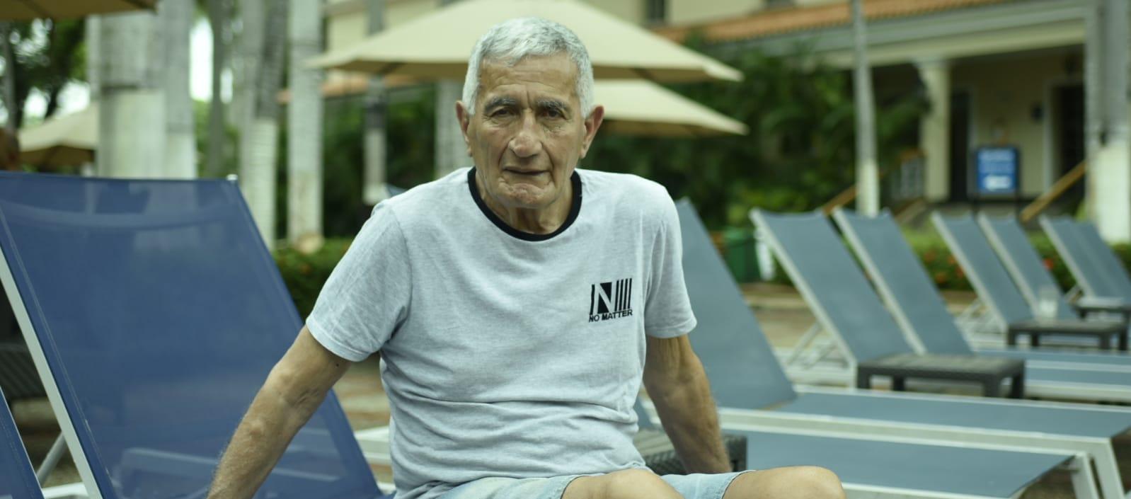 Juan Ramón Verón, en su última visita a Barranquilla, en 2021.