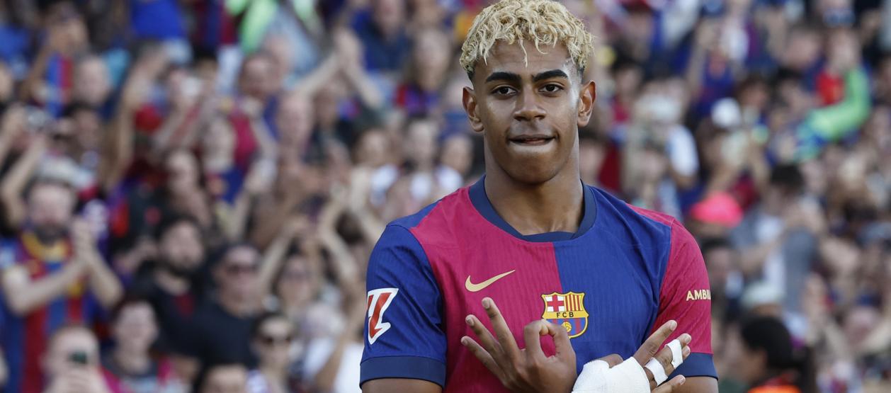 Lamine Yamal, del Barcelona, será uno de los nominados al Balón de Oro. 